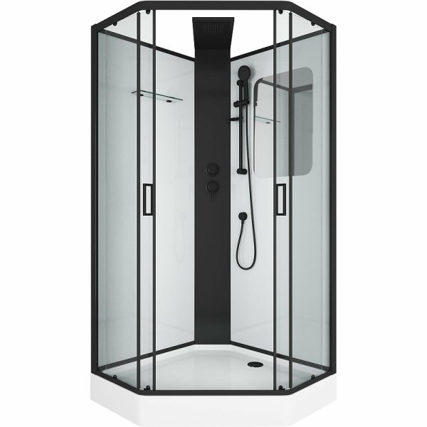 Душевая кабина Grossman Elegans GR251D 90х90 см, без крыши - купить в ...